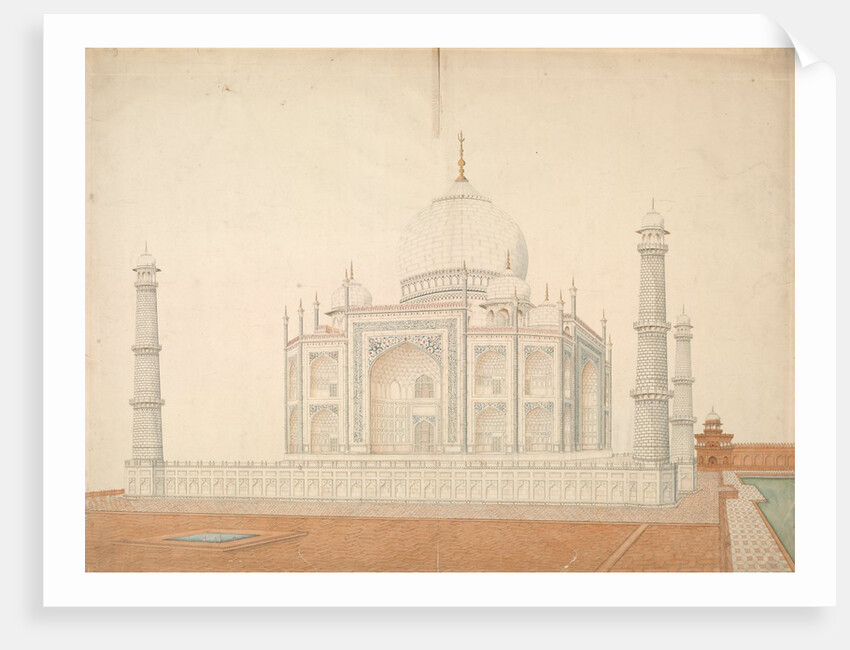 The Taj Mahal, Agra by Anonymous