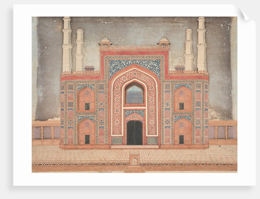 Gateway at Secundra by Anonymous