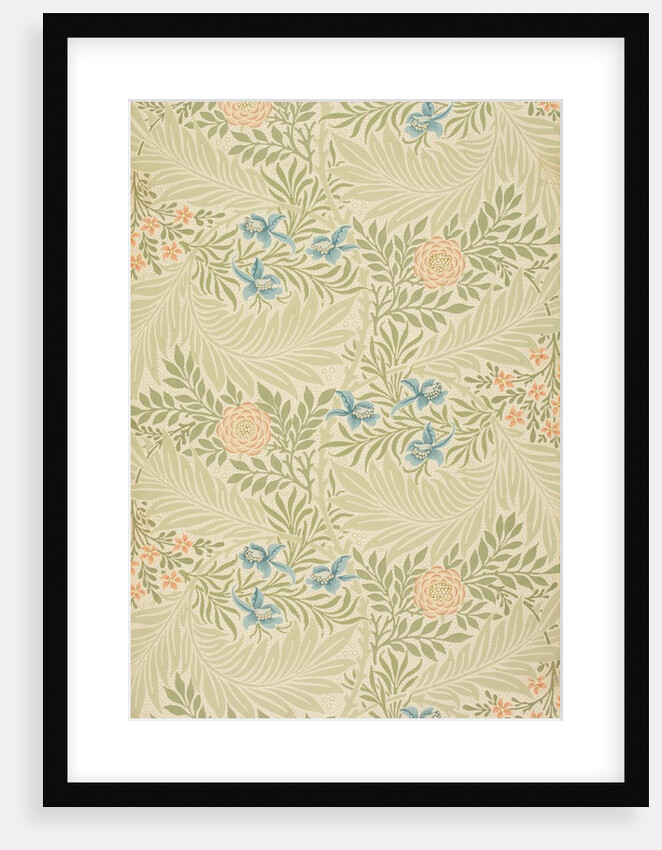 Larkspur wallpaper by William Morris