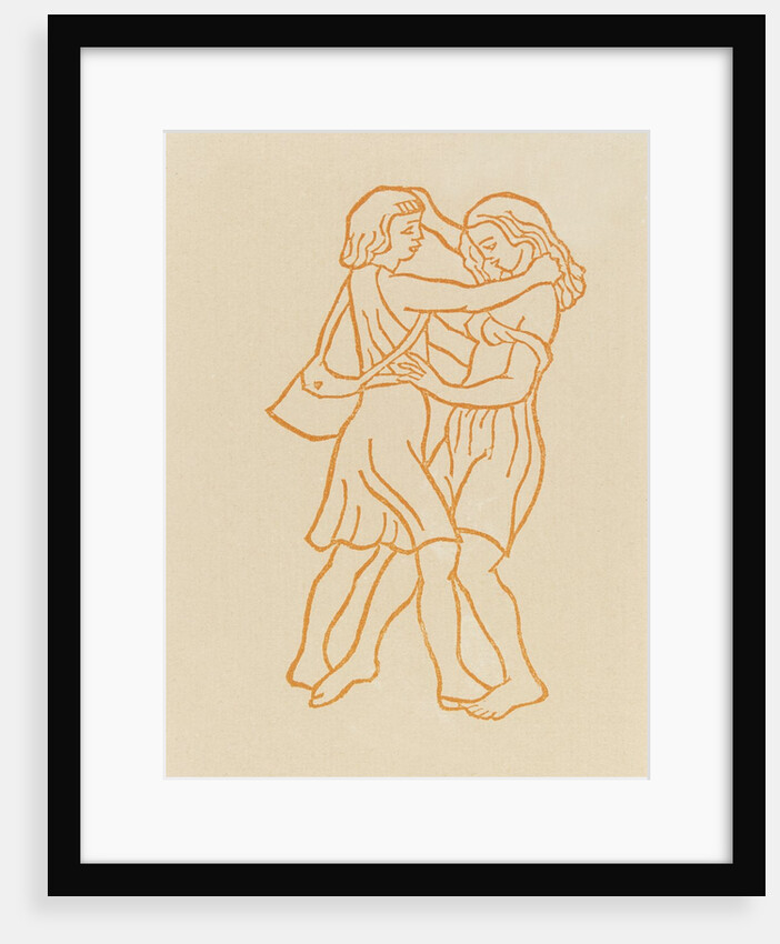 Girls dancing by Aristide Maillol