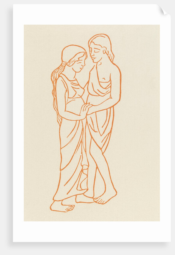 Couple by Aristide Maillol