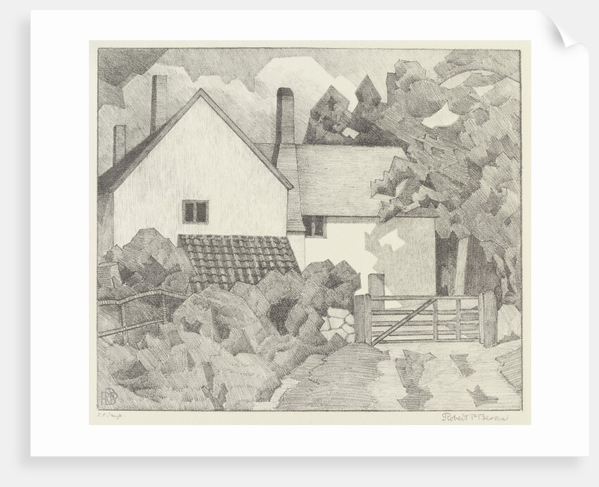 Hart's Farm, Devon by Robert Polhill Bevan