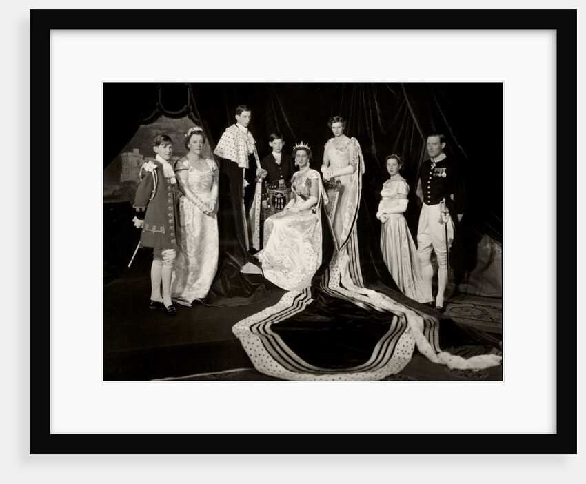 The Duchess of Kent and her family by Cecil Beaton