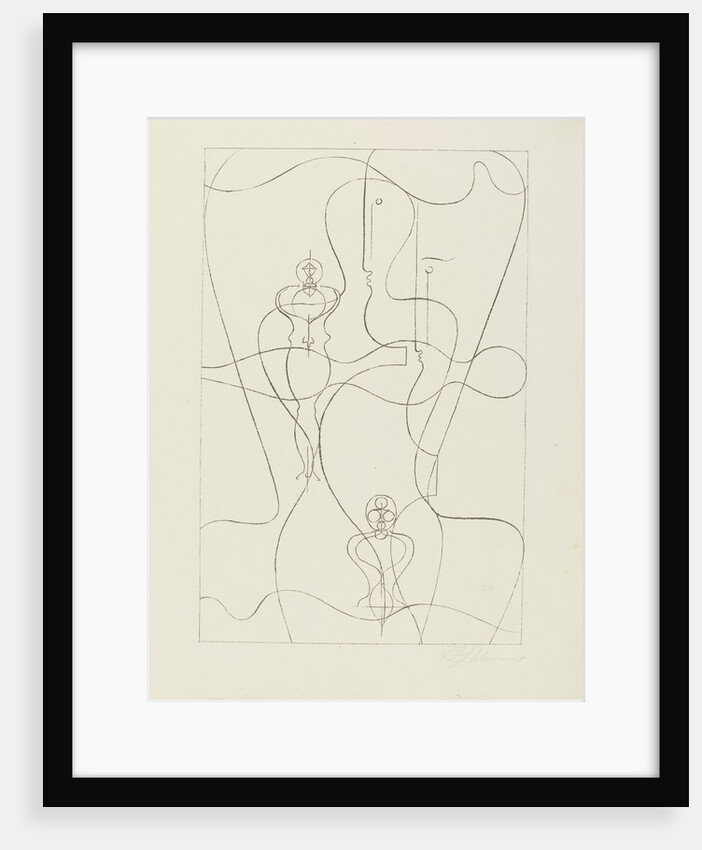 Figurenplan by Oskar Schlemmer