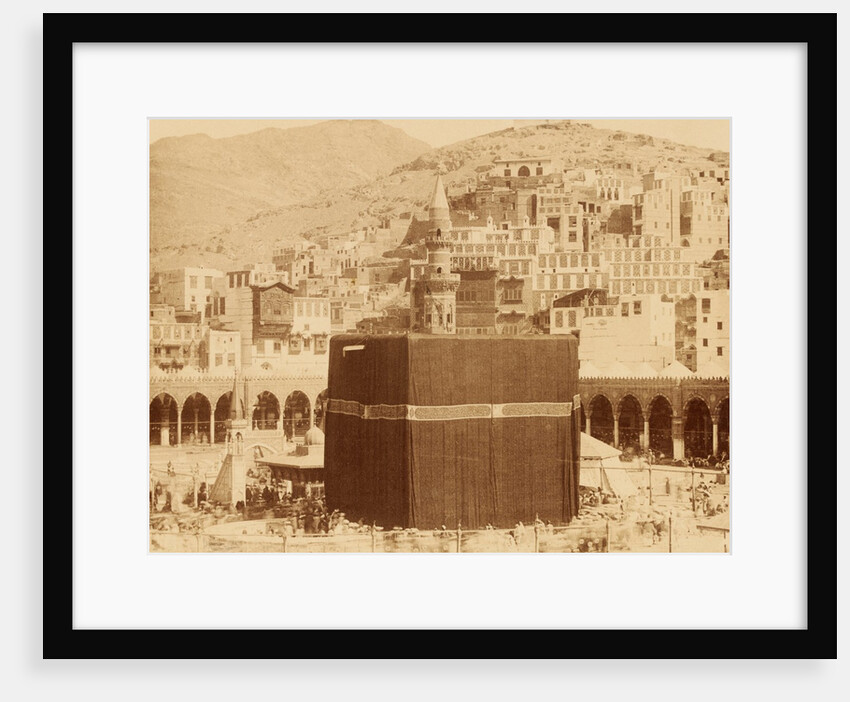 The Mosque at Mecca, the walk around the Kaaba by Sadic Bey