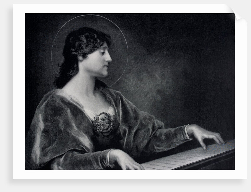 St Cecilia by Cyrus Cuneo