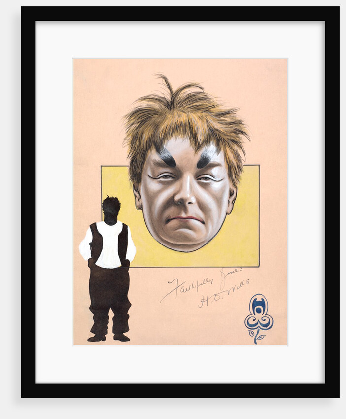 H.O. Wills caricature by George Harold Cooke