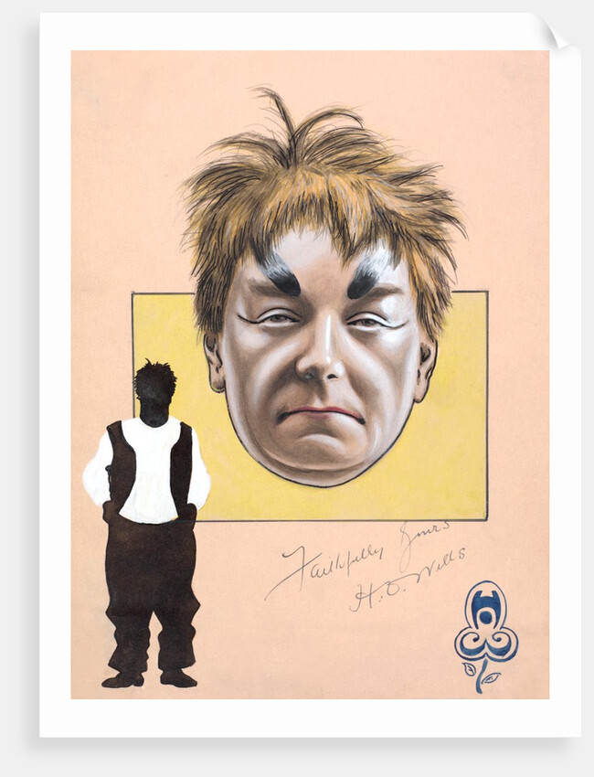 H.O. Wills caricature by George Harold Cooke