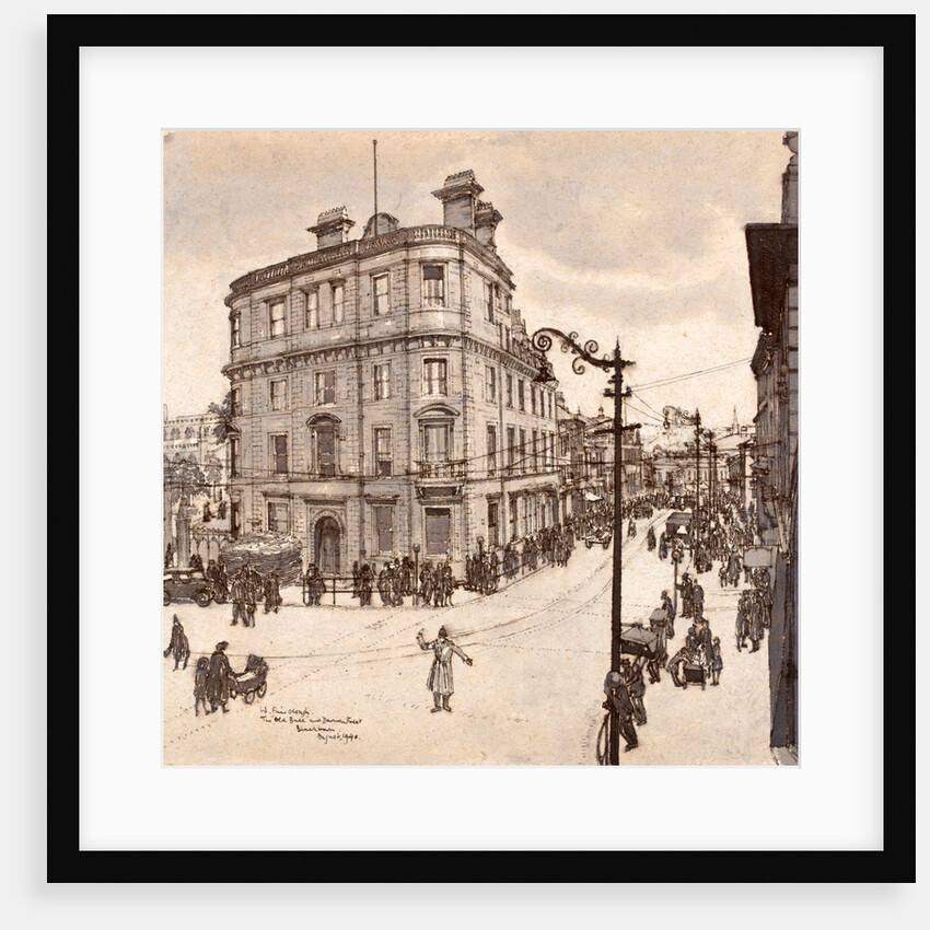 The Old Bull and Darwen Street, Blackburn by Wilfred Fairclough