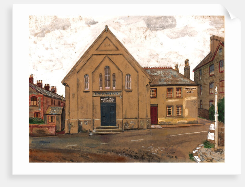 The Temperance Hall, Roche by Ruskin Spear