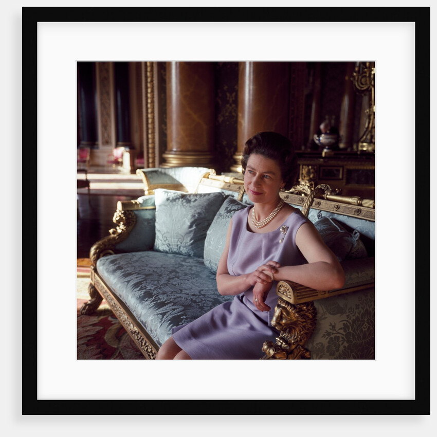 Queen Elizabeth II at Buckingham Palace by Cecil Beaton