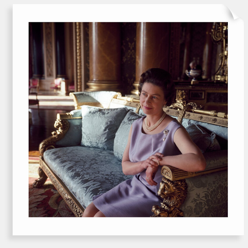 Queen Elizabeth II at Buckingham Palace by Cecil Beaton