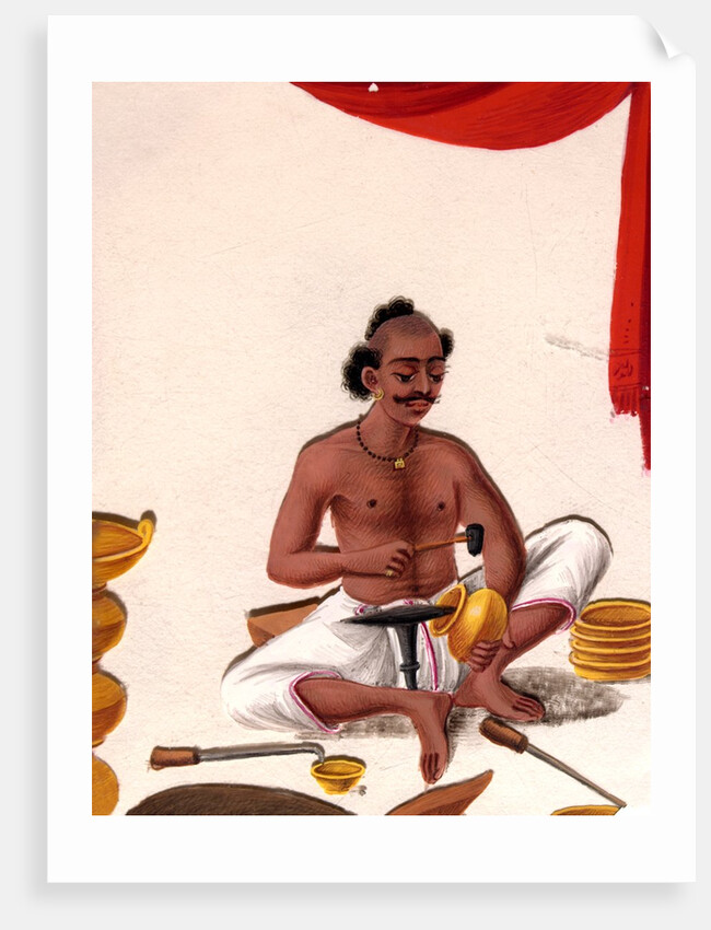 Brass-worker by Unknown