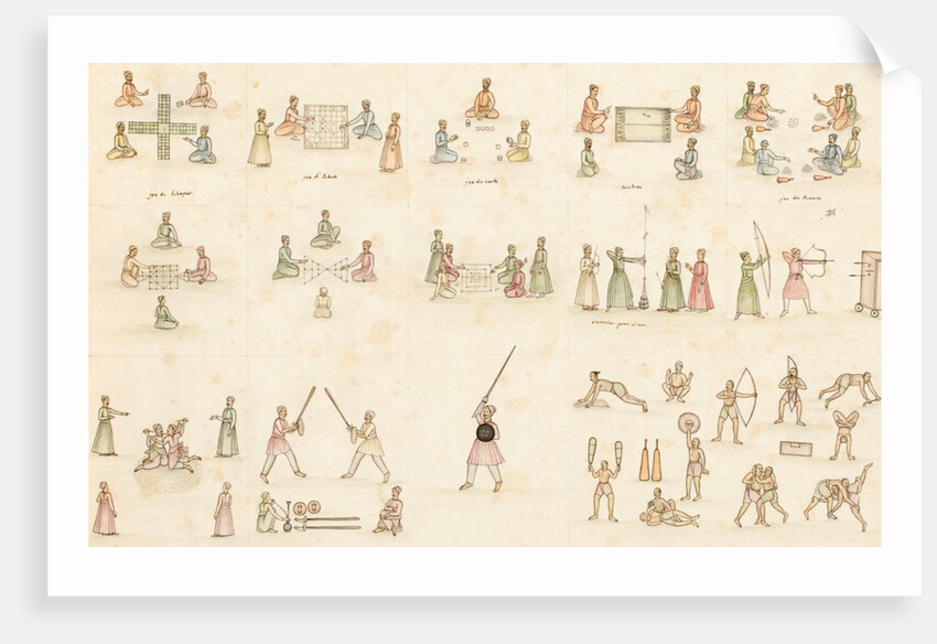 Sports and pastimes of nobility by Unknown