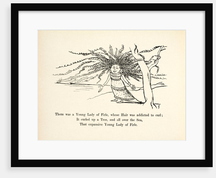There was a Young Lady of Firle... by Edward Lear