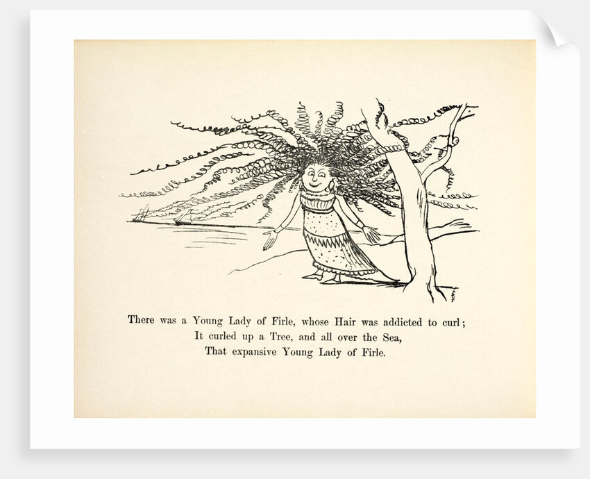 There was a Young Lady of Firle... by Edward Lear
