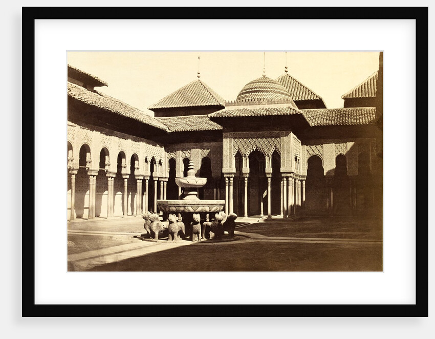 Court of the Lions at the Alhambra by unknown