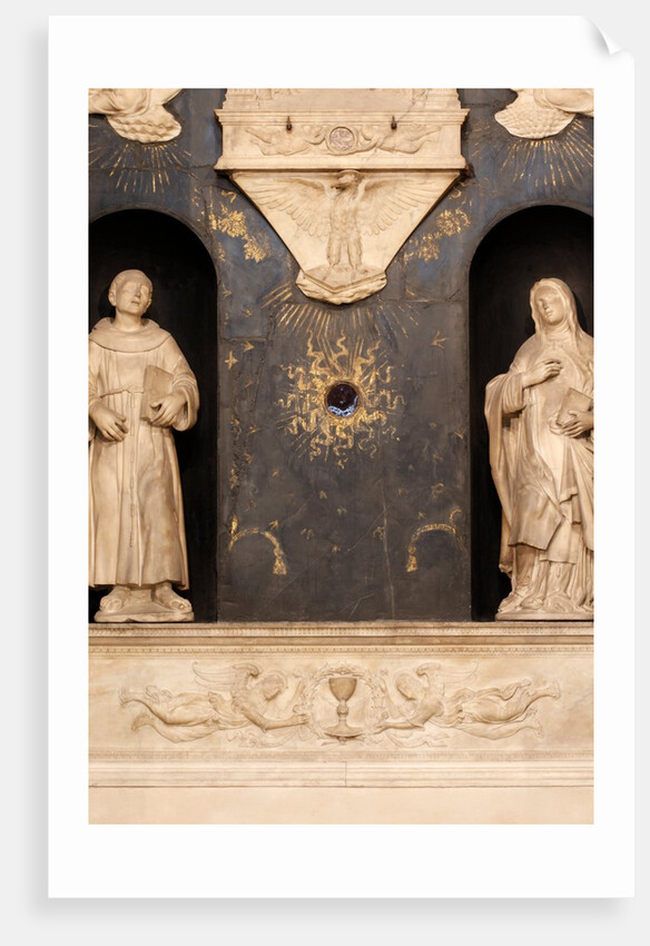 Chancel chapel from the church of Santa Chiara by Anonymous