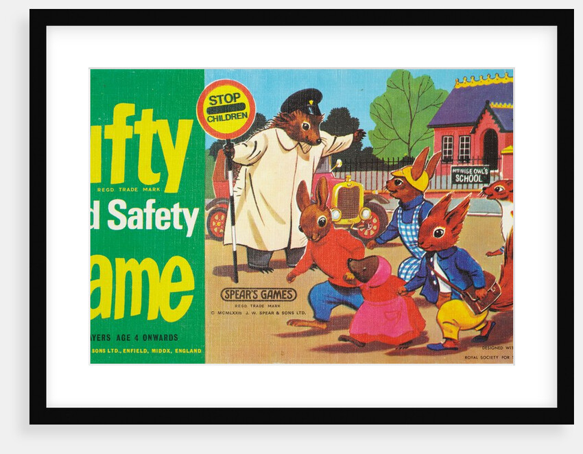 Tufty Road Safety board game by Unknown