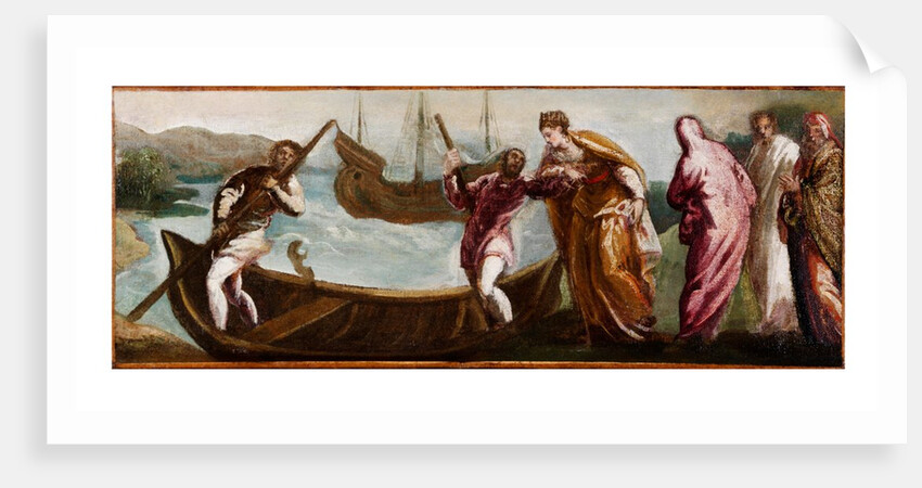 The Embarkation of Saint Helena to the Holy Land by Jacopo Tintoretto