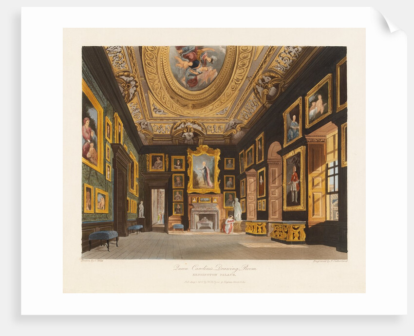 View of Queen Caroline's Drawing Room by William Kent