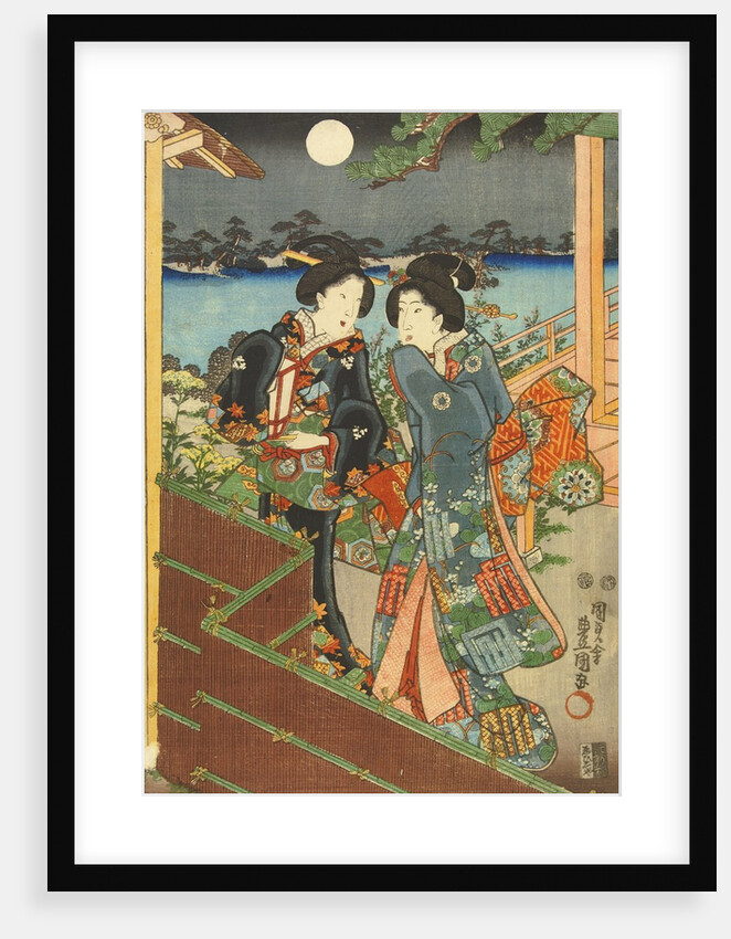 The Eighth Month by Utagawa Kunisada I