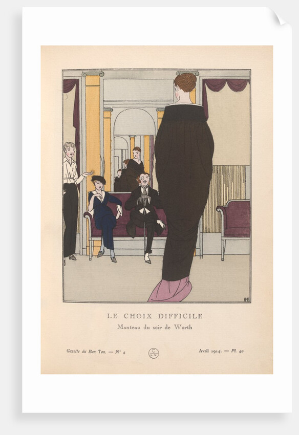 Le Choix Difficile by Anonymous