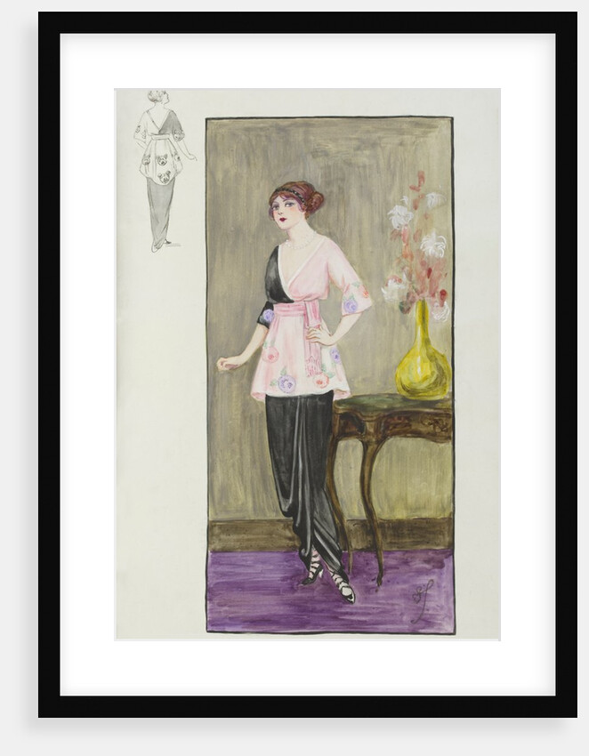 Paul Poiret's Sorbet gown by Anonymous