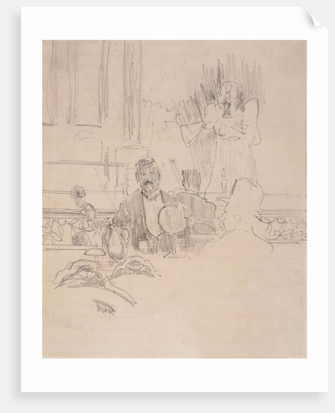 Sketch of The Old Bedford by Walter Richard Sickert
