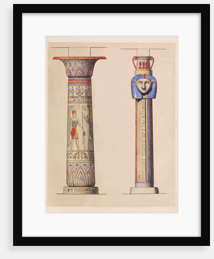 Temple of Ramses the Great and Temple of Sedingar by Owen Jones