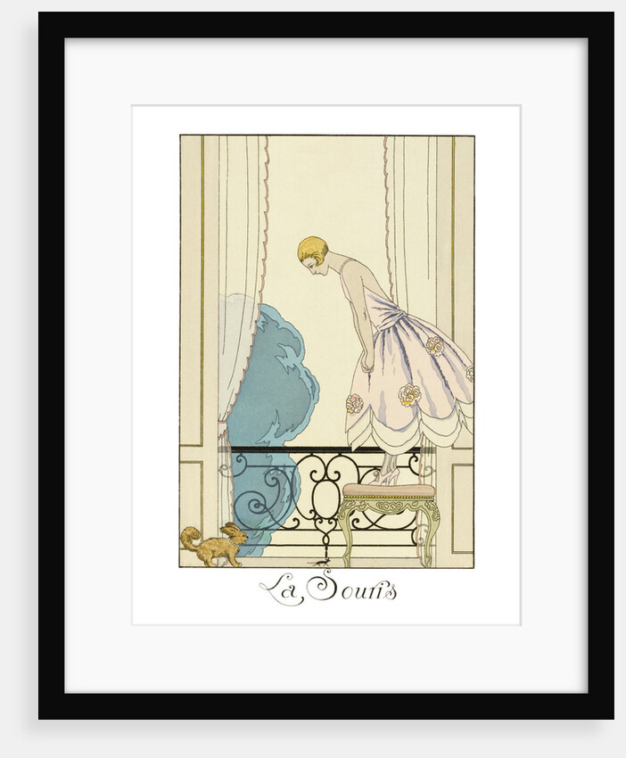 La Souris by Georges Barbier
