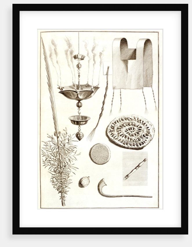 Vestments and Other Accoutrements used in a Synagogue by Anonymous