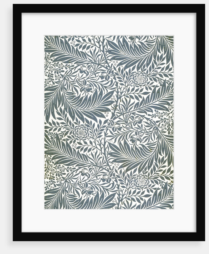 Larkspur wallpaper by William Morris