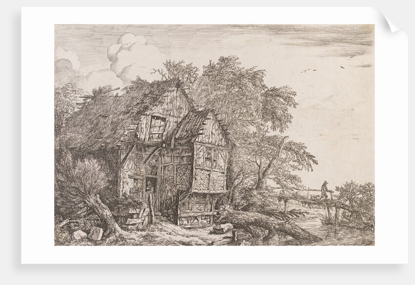 The Little Bridge by Jacob van Ruisdael