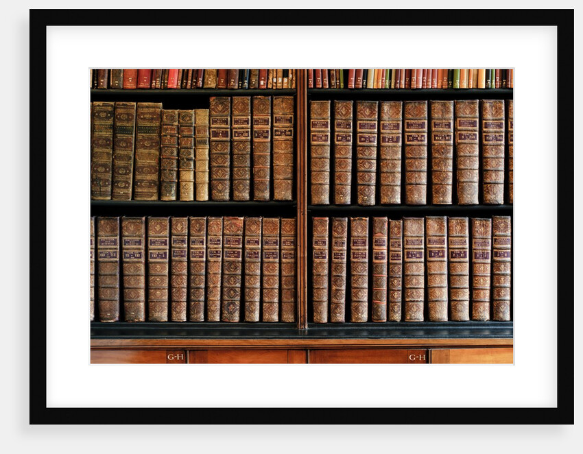 Shelves of books, The National Art Library at the Victoria and Albert Museum by Anonymous