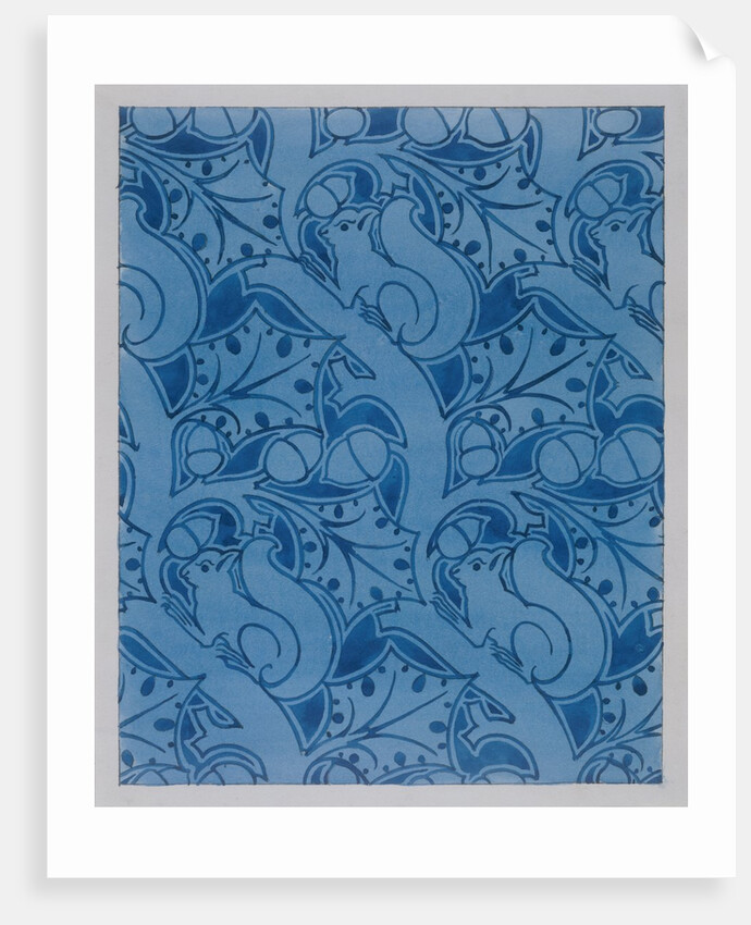 Textile design by Charles Francis Annesley Voysey