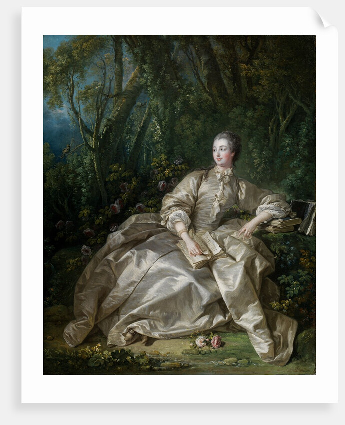 487-1882, Madame de Pompadour by Francis Boucher