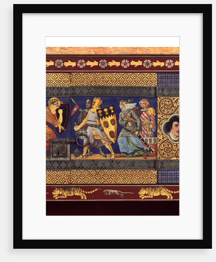 Bacchus, Sir John Barleycorn, Potter, Pale Ale and Scotch Ale on the Wines and Beers Sideboard by Harland and Fisher