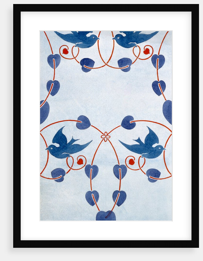 Textile design by Charles Francis Annesley Voysey