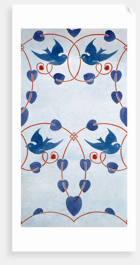 Textile design by Charles Francis Annesley Voysey