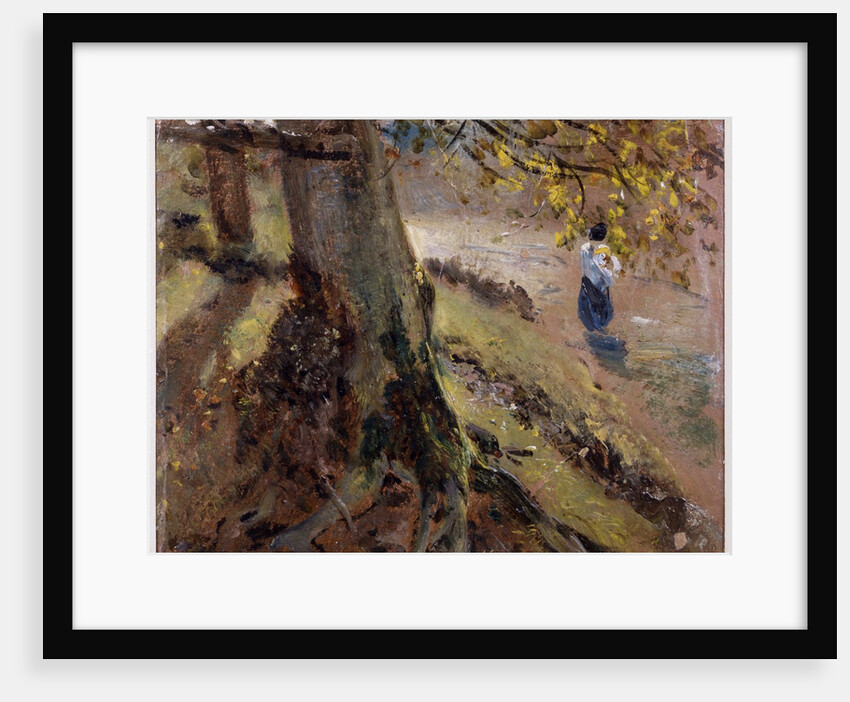 Study of Tree Trunks by John Constable