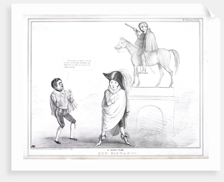 A Scene from Don Giovanni by Thomas McLean