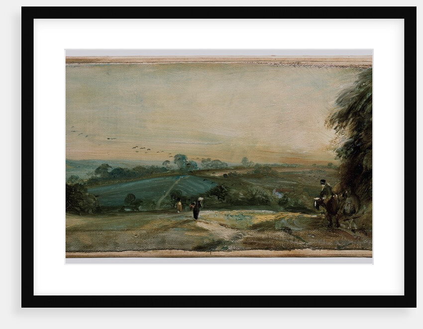 Autumnal Sunset by John Constable