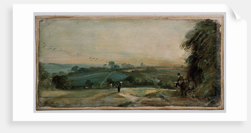 Autumnal Sunset by John Constable