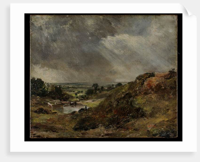 Branch Hill Pond, Hampstead by John Constable