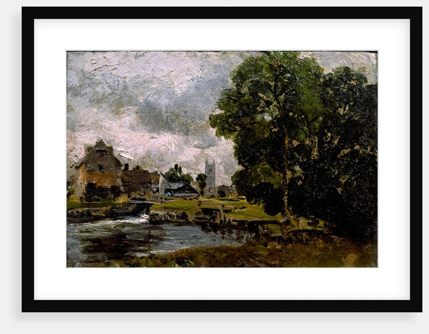 Dedham Mill by John Constable