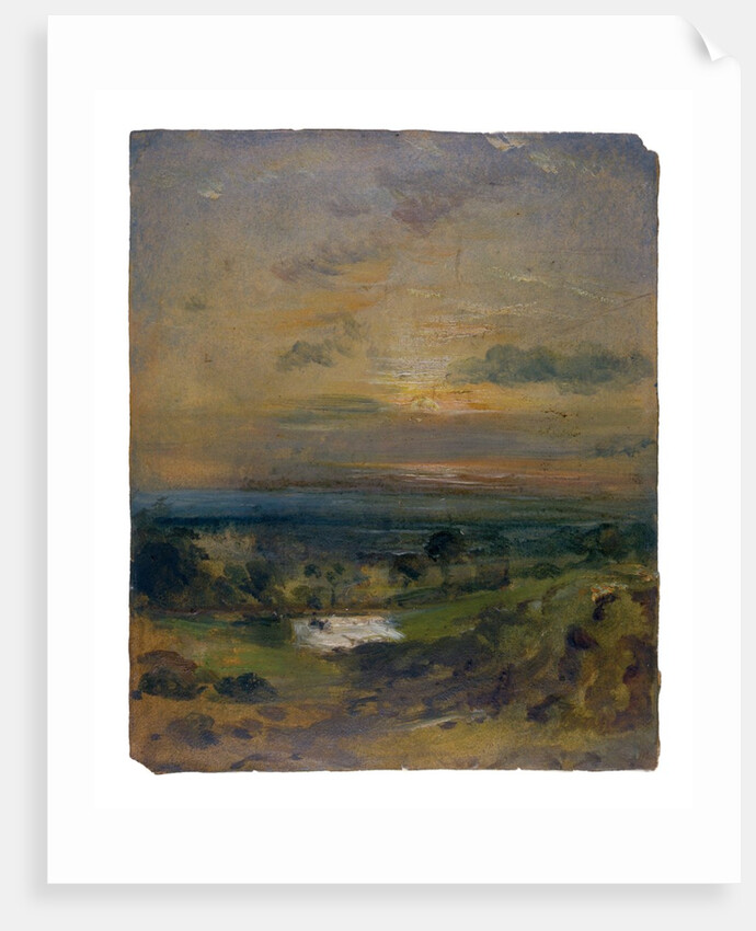 Hampstead Heath by John Constable