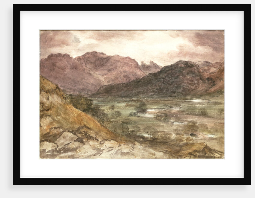 View in Borrowdale by John Constable