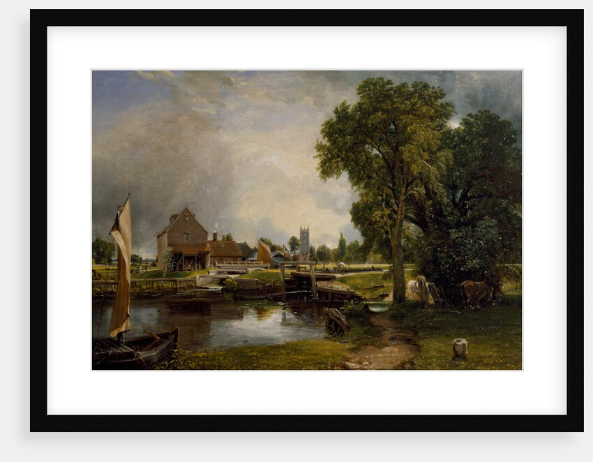 Dedham Mill by John Constable