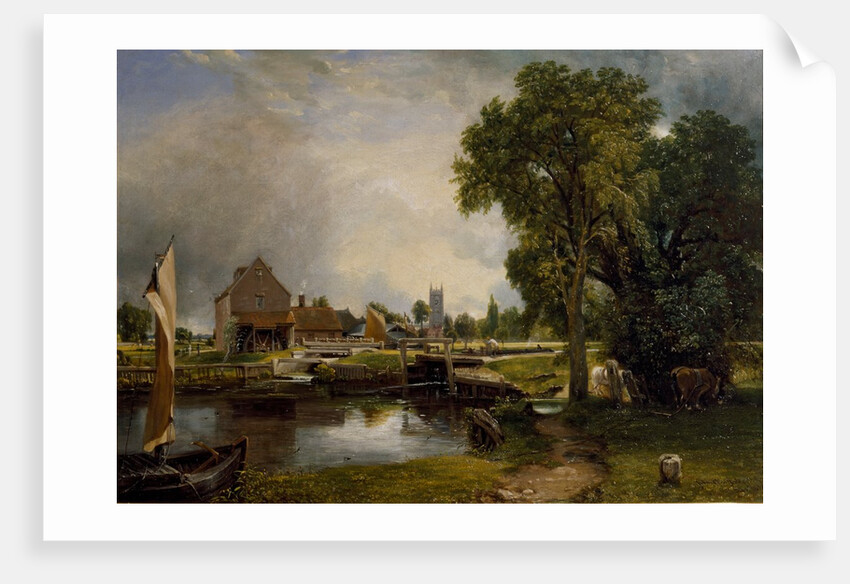 Dedham Mill by John Constable